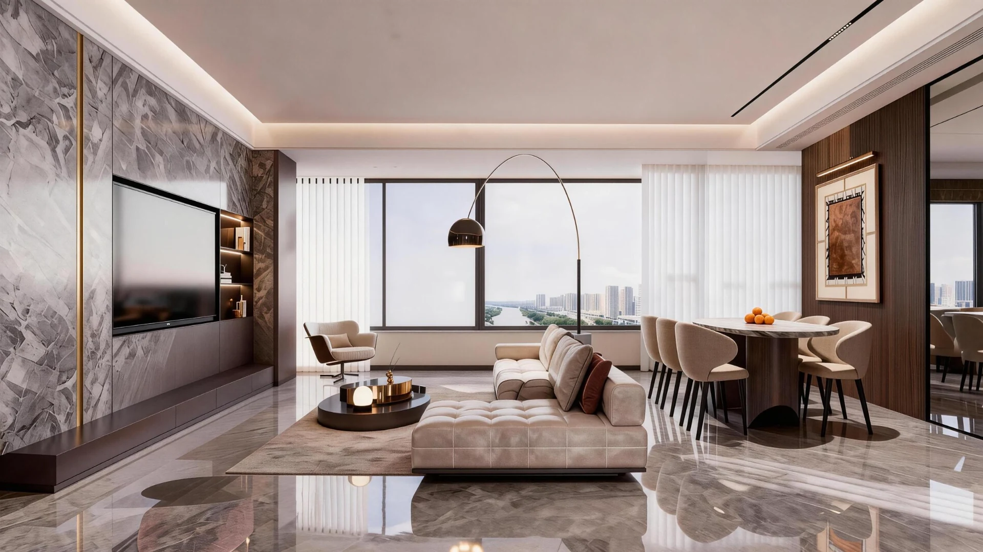 Official Cappella Embassy residence interior visual