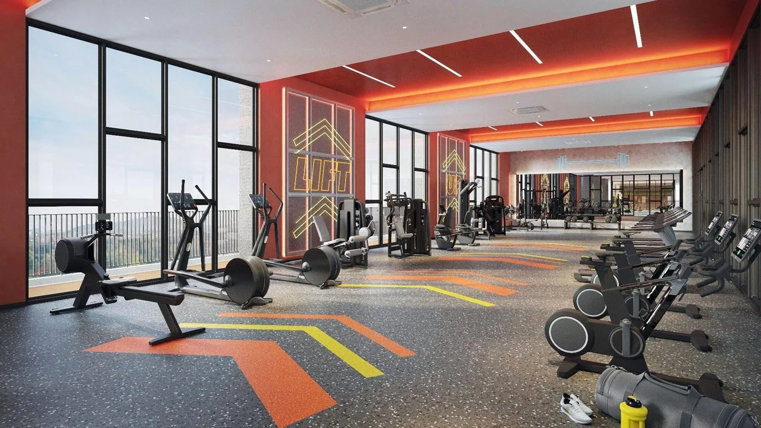 Han-Ya Wahyu gym room