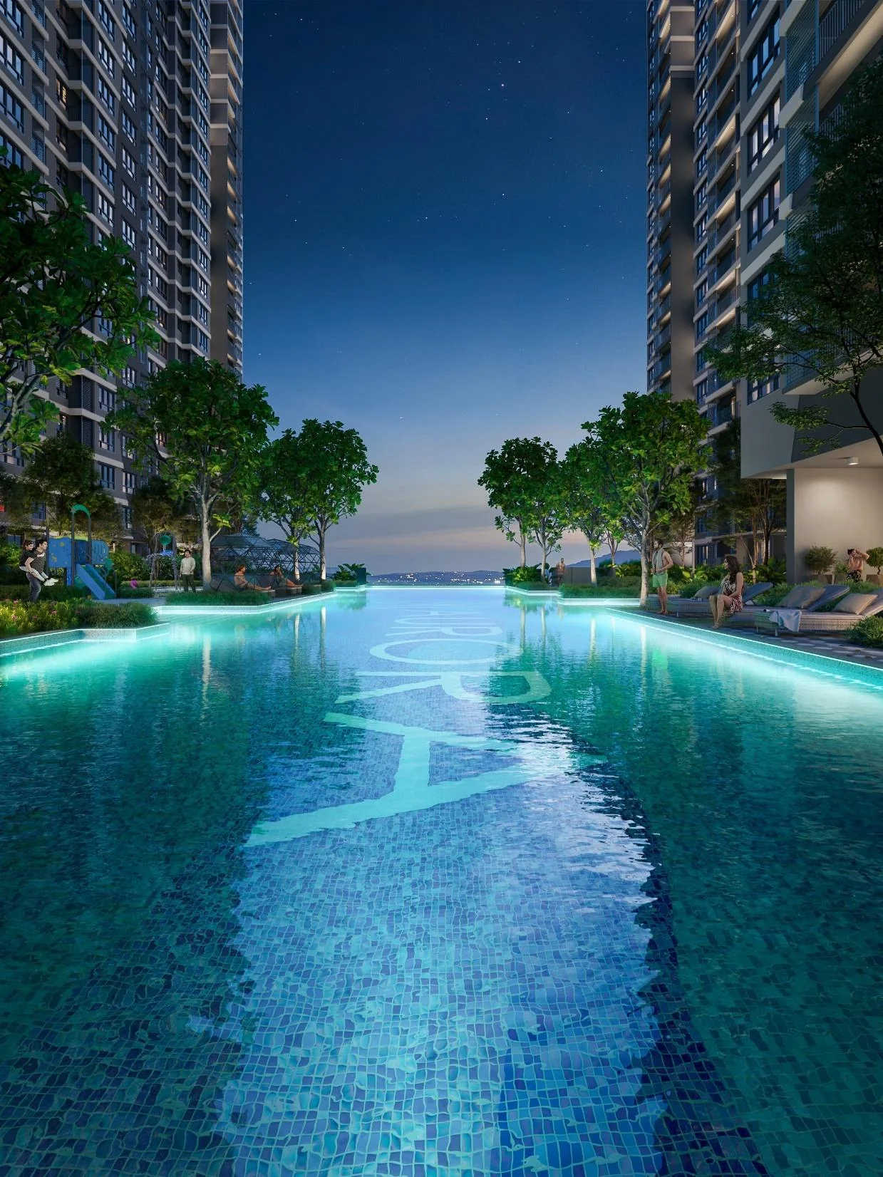 M Aurora 50m lap pool