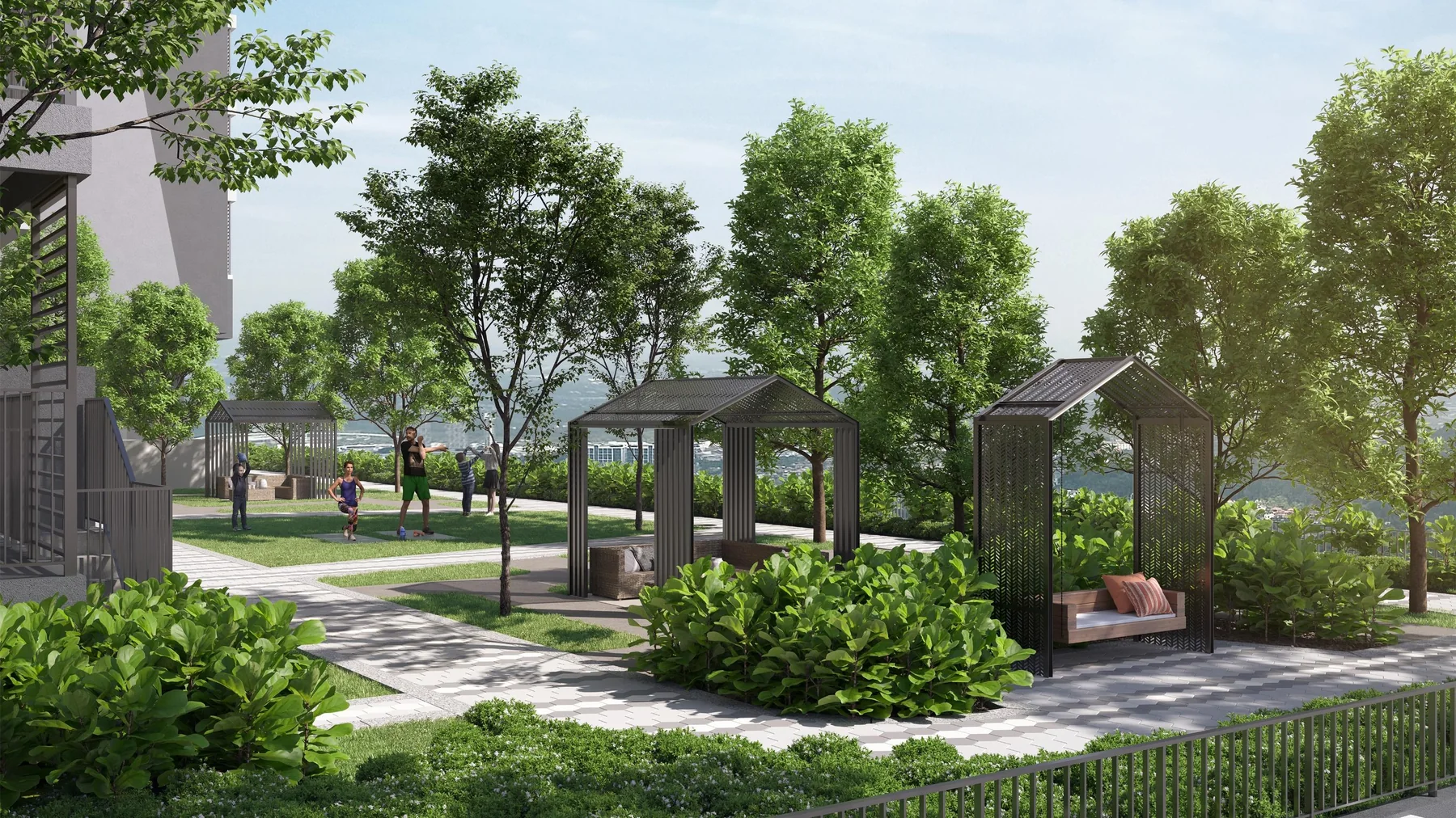 M Aurora Pavilion & Exercise Lawn