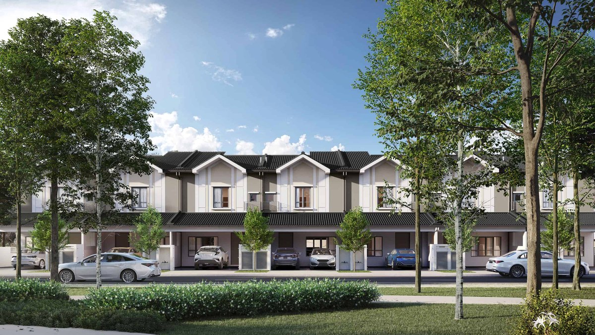 Alidia two-storey terrace homes at M Legasi