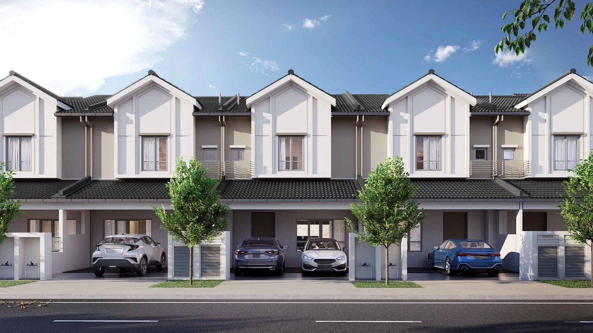 Feloria two-storey terrace homes at M Legasi