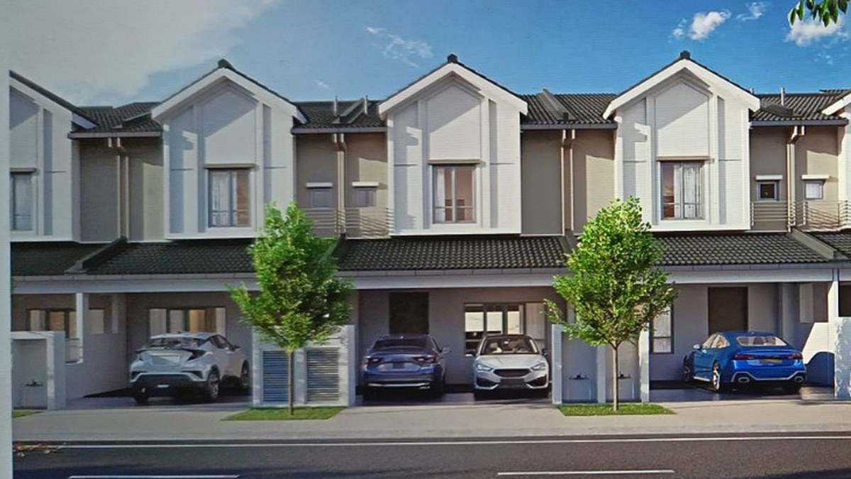 Zendia two-storey terrace homes at M Legasi