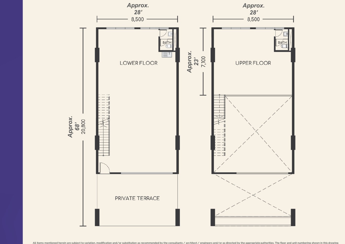 Type A floor plan