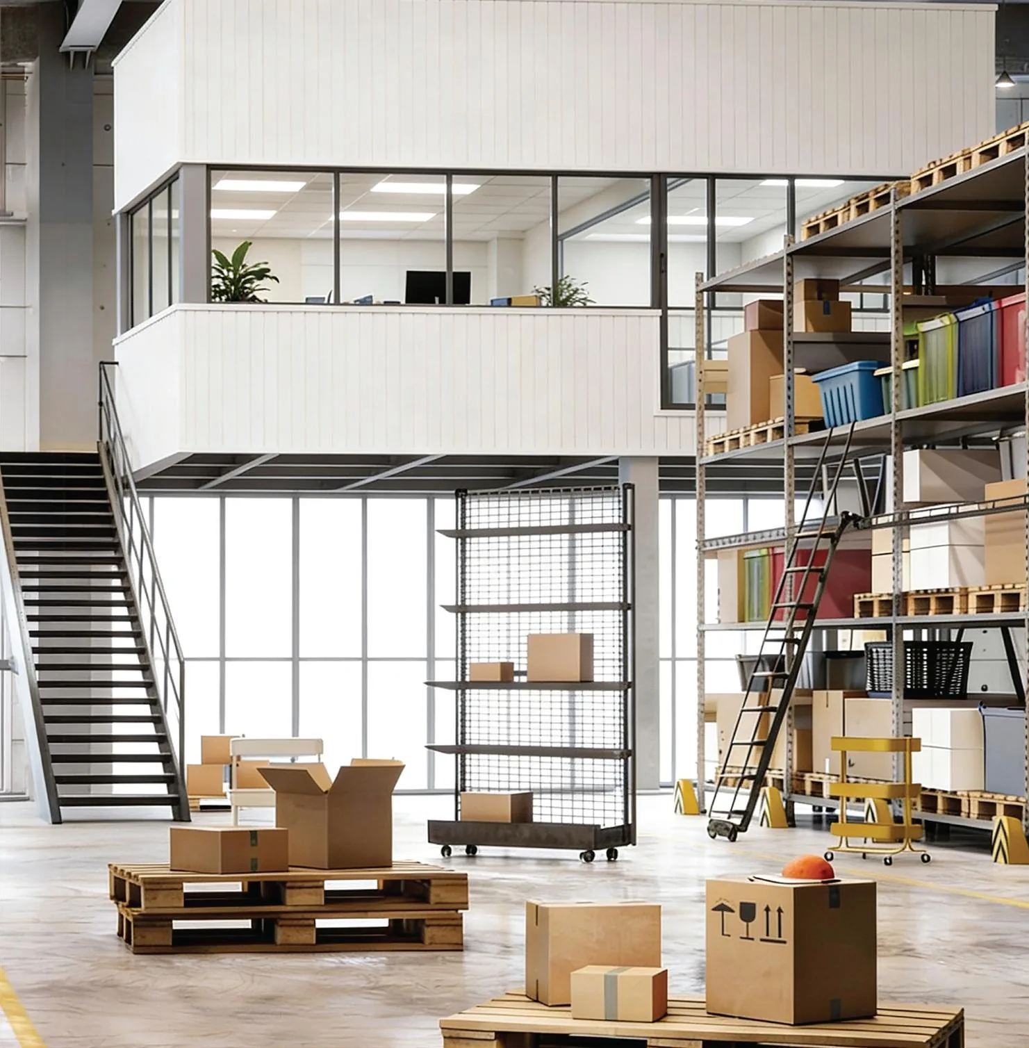 Warehouse Office Concept